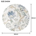 thumbnail image 2 of Round Tablecloth Spring Summer 60x60 Inch flower Table Cover Round for Party Dinner Picnic, 2 of 5