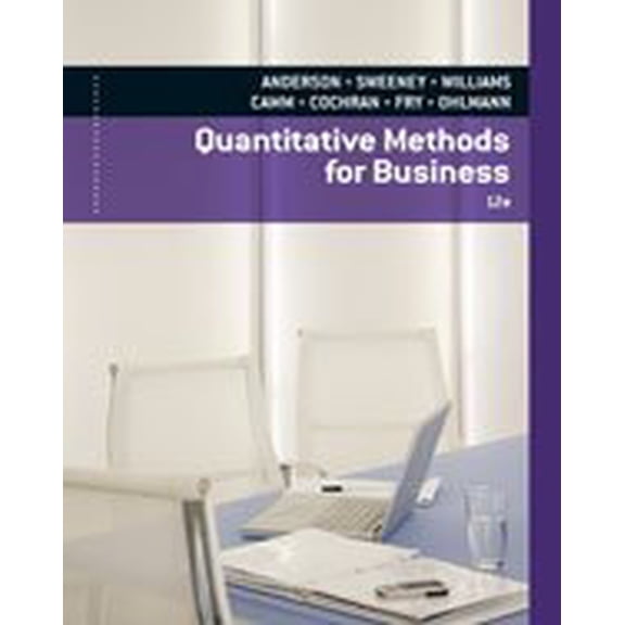 Pre-Owned Quantitative Methods for Business (Book Only) (Hardcover) 0840062346 9780840062345