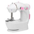 thumbnail image 4 of Desktop Mini Sewing Machine with Sewing Kit Portable Mini Sewing Machine with Night Light Neddles Bobbins for Beginner Adjustable Speeds, Night Light, Automatic Thread Sewing Machine for DIY, 4 of 10