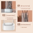 thumbnail image 4 of TIMIFIS Clean Makeup Brush Cleaner Automatic Spinning Makeup Brush Washer Efficient for Cleaning All Size Brushes Portable for Travel New Home Essentials, 4 of 9