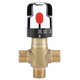 thumbnail image 2 of Control De Termostato, Tubería De Temperatura Del Agua, Cuerpo De Latón + Mango De Plástico, Válvula De Tubería Termostática Duradera Para Baño ANGGREK Thermostatic pipeline valve, 2 of 8