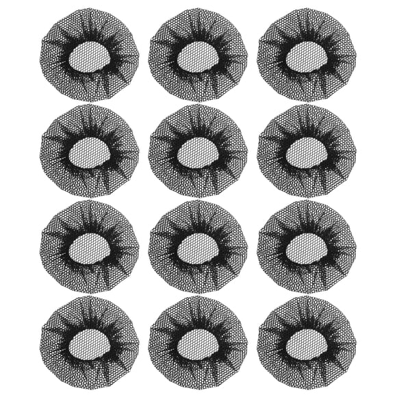 12 gorros de dormir de malla de ganchillo para mujer