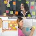 thumbnail image 4 of Notas adhesivas Vanpad, 24 blocs, 7.5 x 7.5 cm, colores brillantes, 4 of 7