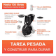 thumbnail image 4 of 5x Ruedas Para Sillas Oficina Goma Giratoria Repuesto Rueda, 4 of 5