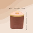 thumbnail image 4 of Texan Crafts Cinnamon Vanilla Container Candle, Mica Collection, 100% Natural Soy Wax, Hand Crafted, Decorative Jar, 4 of 6