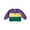 Purple, variant on BemeyourBBs Toddler Baby Boy Girl Carnival Sweatshirt Mardi Gras Outfit Long Sleeve Half Zipper Color Block Pullover Tops