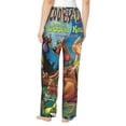thumbnail image 3 of Animation Scooby Doo Women's Pajama Pants Lounge Daily Novelty Cozy Sleep Bottoms Pants Sleepwear With Pockets, 3 of 8