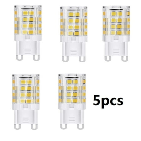

HOTBEST 5PCS G9 G9 LED Bulb LED Light Bulbs 7W Capsule Light Energy Saving LED Lamps Saving More Than 90% of Electricity