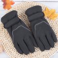 thumbnail image 2 of Guantes de lana para ciclismo para hombre, guantes deportivos para montar a prueba de viento, cálidos guantes de esquí (gris) Likrtyny Para estrenar, 2 of 8