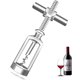 thumbnail image 2 of Almacenamiento multifuncional con camareros espumosos que tiran de barras transversales ala de acero para camareros abridor de vino: Removedor de aleación de sacacorchos de zinc, 2 of 5