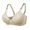 Beige, variant on Gymayou Wireless Lace Push Up Bra for Women Comfort No Underwire Full Coverage Everyday Bra Lace Padded Bra Ladies Daily Wear Lingeries Beige 34