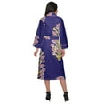 thumbnail image 3 of Moomaya Printed WoMen's Robe Dressing Gown With Pockets Bath Robe Girls, 3 of 6