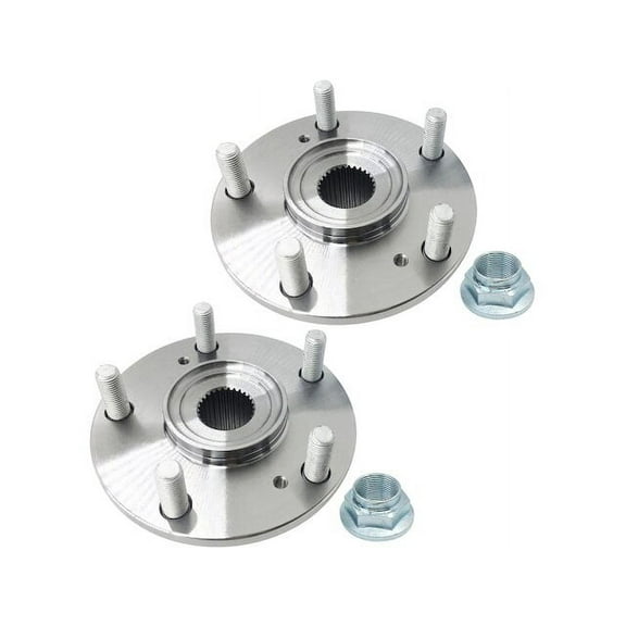 Rear Wheel Bearing Hub Assembly Set of 2 - Compatible with 2003 - 2008 Honda Pilot 2004 2005 2006 2007
