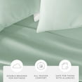 thumbnail image 5 of Noble Linens 2 Piece Pillow Case Set, Aqua, King, 5 of 11