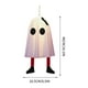 thumbnail image 3 of Guirnalda de Farolillos Fantasma para Halloween | Decoración de Terror para Interiores | Adornos Colgantes | Botón Electrónico Lr44 | 4,5 V | Luz Blanca Cálida | 1 Unidad, 3 of 6