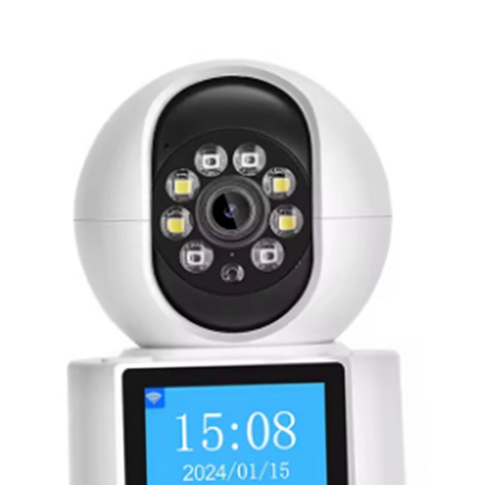 Video Intercom Camera 2MP WIFI IP Camera Baby Monitor 2.8in Screen Smart Home Wifi Camera Auto Tracking CCTV Cam US Plug