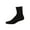 Black/Plain, variant on 6-Pack Couver Men's Crew Sports Socks, Black/Plain, Size 10-13