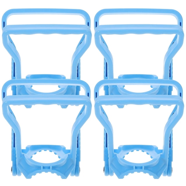 Clearance! Sweet Home Farm Fixing Clip 4 Pcs Gallon Water Bottle Handles Bottle Rack Lifter Water Bottle Lifter with Handle One Size Blue
