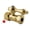 Brass, variant on Kingston Brass CC44155 1/2-Inch FIP x 1/2-Inch or 7/16-Inch Slip Joint Quarter-Turn Straight Shut-Off Valve in Oil Rubbed Bronze