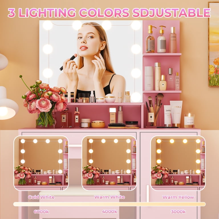 Vanity Case Madisson Yokohama 33 Cm Rose - Beauty Case Rigide Avec Bandoulière
