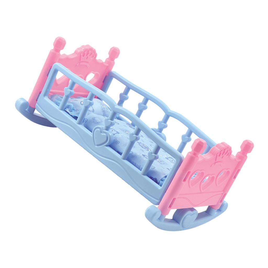 Dolls rocking crib hotsell