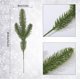 thumbnail image 2 of 2024, 24 piezas Ramas de pino artificiales Ramas de pino falsas Guirnalda de agujas de pino Guirnalda artesanal de bricolaje para Navidad Embellecer la decoración del jardín del ho, 2 of 4