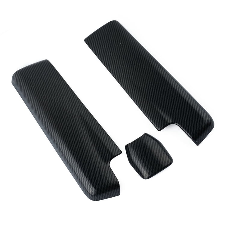 Waterproof Scratch Resistant Cover Carbon Fiber Center Armrest Box Cover For Mercedes E-Class W212 2010-2015 - ABS Plastic Interior Trim, Waterproof & Scratch Resistant Carbon Fiber Armrest Box Cover