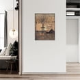 thumbnail image 4 of Farmhouse Old Barn Wall Art Vintage Windmill Wall Decor Rustic Barn Pictures Prints Country Home Windmill Painting Canvas Modern Framed Home Signs Decor for Bathroom Bedroom Living Room 12"x16", 4 of 6