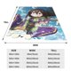 thumbnail image 5 of Manta My Hero Academia para hombres y mujeres, manta de tela súper suave y esponjosa, acogedora y cálida, adecuada para sofá, cama, manta de viaje, regalo para todas las estaciones 80 "X60", 5 of 8