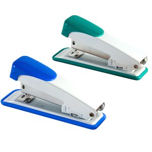 Weiweiguan 2Pcs Staplers Metal Staplers Medium Staplers Standard 24/6 Staplers for Office Desk