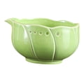 thumbnail image 4 of Rallador de de cerámica, cuenco para pasta de , utensilio de cocina decorativo y fácil de usar, herramienta de cocina para restaurantes de con Verde, 4 of 8