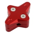 thumbnail image 2 of Extensor de extensión de soporte de motocicleta, accesorios de almohadilla ampliadora de pie de soporte Rojo, 2 of 9