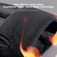 thumbnail image 5 of Guantes de Motocicleta Xihbxyly de Cuero para Hombres para Mantenerse Abrigados En Invierno y Guantes a Prueba de Viento y Nieve, 5 of 7