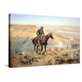 thumbnail image 1 of The Wagon Boss, Animals Figurative Scenic Stretched Canvas Wall Art by Charles Marion Russell Sold by ArtCom, 1 of 5