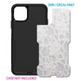 thumbnail image 2 of DistinctInk Custom SKIN / DECAL compatible with OtterBox Commuter for iPhone 11 (6.1" Screen) - White Lace Wedding, 2 of 5