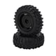 thumbnail image 3 of Neumático De Goma Para Llanta De Rueda De 50mm, Juego De Neumáticos De Metal 1/24, Amortiguación Fuerte, Mano De Obra Exquisita Práctica Compacta Para Coche AXIAL SCX24 RC, 3 of 7