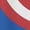Royal Blue, variant on Boy's Marvel Captain America Bold Shield Graphic T-Shirt