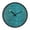 Crocodile Pattern, variant on Indoor 12' Voice-Activated Luminous Decoration Wall Clock With LED Night Light Celestial