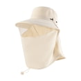 thumbnail image 1 of Sombrero de sol de ala ancha para exteriores con solapa para el cuello,resistente al viento,estilo pescador,ideal para la playa,senderismo y jardinería.Transpirable y con protección UV para, 1 of 6