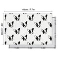 thumbnail image 5 of Cute Bulldog Summer Placemats Table Placemats Set Of 6-Linen Kitchen Washable Placemats Table Mats 11.8"x17.7"Non-Slip Heat Resistant, 5 of 5