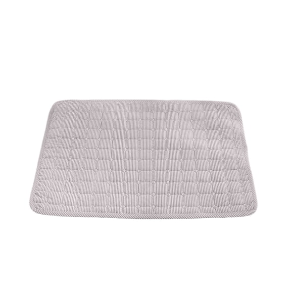 FYTPOV Dog Crate Mat, Soft Corduroy Dog Mat, Anti-Slip Bottom Cat Mat, Cute Pet Mat for Cats Puppy Dogs, Machine Washable, 20*16inch