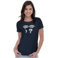 thumbnail image 3 of Funny Wait What Punctuation Joke Womens Slim Fit Graphic Tee Brisco Brands S, 3 of 6