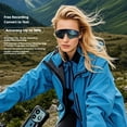 thumbnail image 4 of Lunettes de Traduction Intelligentes AI avec Audio Bluetooth, Lunettes d'Interprétation en Temps Réel de 172 Langues pour le Cyclisme et les Voyages, Lunettes de Soleil UV400 avec Haut-Parleurs à Oreille Ouverte et Voix-à-Texte, Noir, 4 of 7