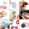 thumbnail image 3 of Pack de Fidget avec Push Pop It Simple Dimple Balle Anti-Stress Spinner Cube Infini Among Us Bulles Sensoriel Autisme, 3 of 7