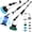 White, variant on 2026 Cordless Electric Rotating Cleaning Brush, 2 Speeds, Detachable Telescopic Handle, 9 Replaceable Heads, Multi-Surface Cleaner for Bathroom Tile Bathtub Floors, White Household Holiday Gift