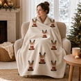thumbnail image 4 of Christmas Throw Blanket Versatile Flannel 59.1x39.4in Lightweight & Wrinkle Resistant for Couch Sofa Home Christmas Decorations Gifts by MPOISVA, 4 of 6