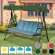 thumbnail image 2 of FloreceBien Balan?oire de jardin en plein air auvent couverture supérieure balan?oire étanche hamac auvent toit auvent remplazo balan?oire chaise auvent ( Material : F_195x125x15cm ), 2 of 4