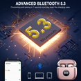 thumbnail image 4 of Auriculares inalámbricos Jxrev Bluetooth 5.3 con reproducción de 40 horas IP7, 4 of 7