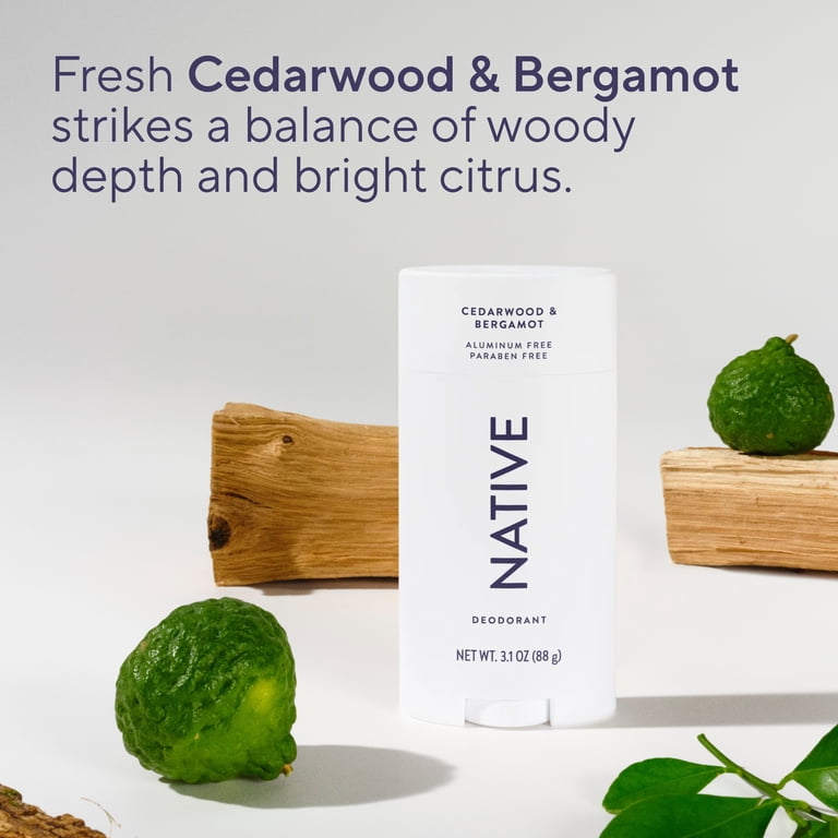 Native Aluminum Free Deodorant For Men, 72 Hour Deodorant