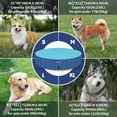 thumbnail image 3 of Foldable Dogs Pools Pet Bathtub Portable Folding Dog Bathtub Swimming Bath Pond Kids Dog Swimming Pool Baths For Large Dogs ShopWise Round, 3 of 10